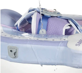 Boia Mambobaby Arco-Íris Deluxe Edition Com Cauda e Proteção FPU 50+ (3 meses a 3 anos)