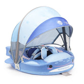 Boia Mambobaby Tubarão Baleia Deluxe Edition Com Cauda e Proteção Solar FPU 50+ (3 meses a 3 anos)