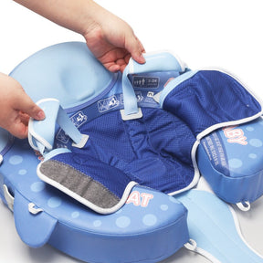 Boia Mambobaby Tubarão Baleia Deluxe Edition Com Cauda e Proteção Solar FPU 50+ (3 meses a 3 anos)